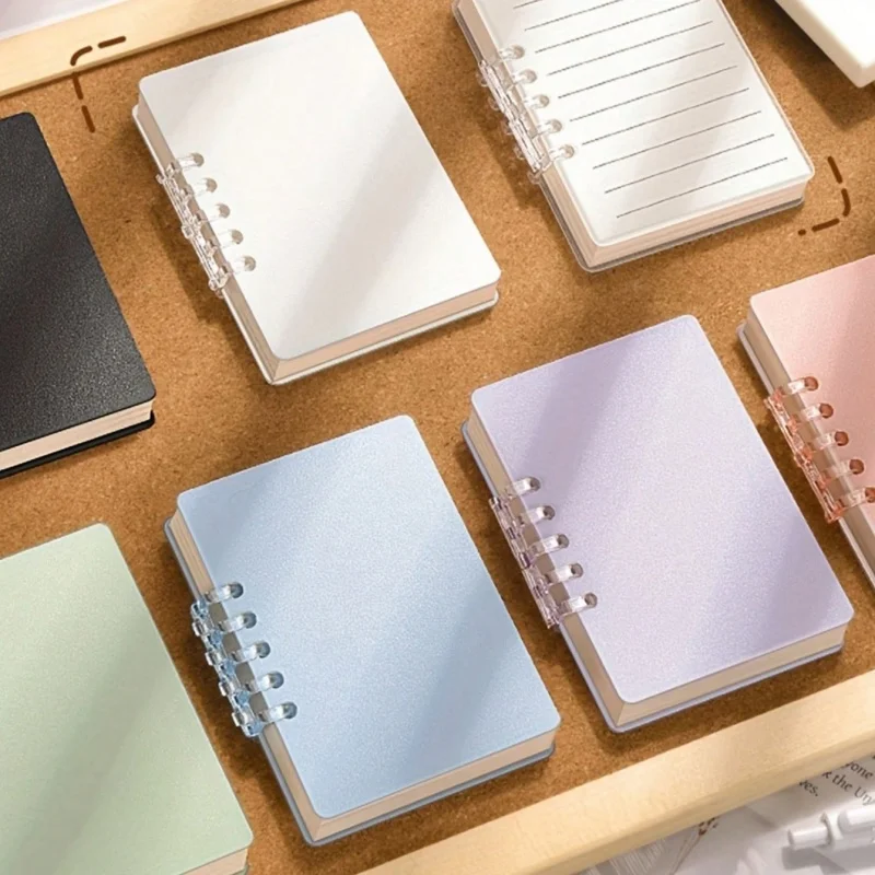 قطعة واحدة من دفتر الجيب المحمول، دفتر Morandi الصغير، دفتر ملاحظات محمول ذو أوراق فضفاضة مع مظهر عالي