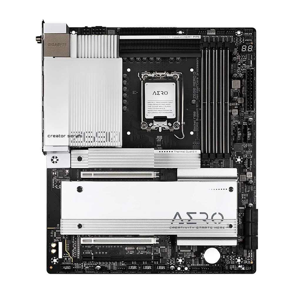 Z690 AERO D For Gigabyte LGA1700 4*DDR5 128GB E-ATX Supports 12th Gen Core Pentium Gold Celeron Processors Motherboard