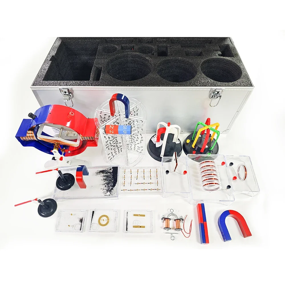 Educational Science Physics Equipment, Junior High Electricity & Electromagnetism Experiment Suite