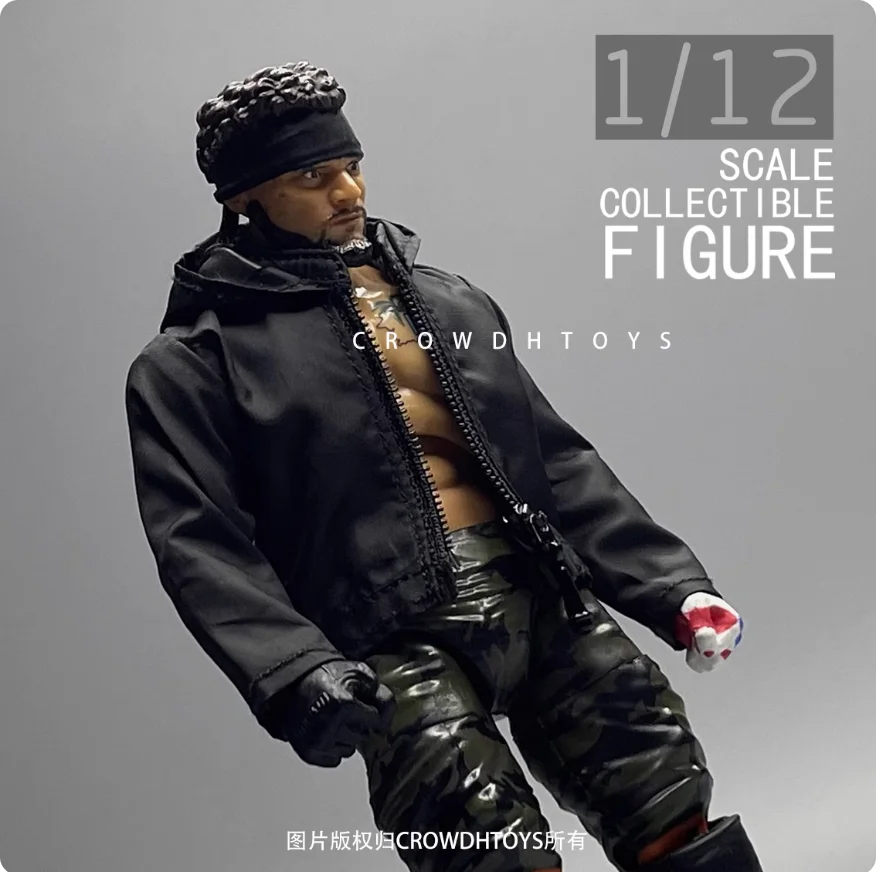 

YYDS CROWDHTOYS 1/12 Soldier Clothing Trendy Hooded Coat Jacket Model Toy Fit 6'' Action Figure Body In Stock