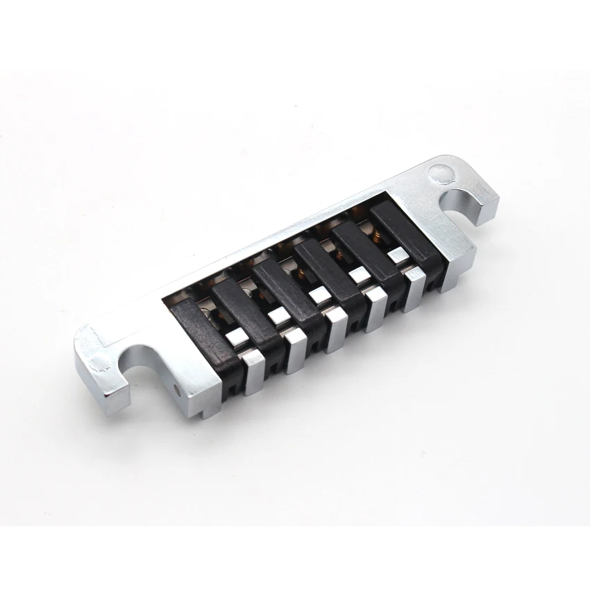 Guitar Bridge Tailpiece Vintage TP 6 70\'s Bridges With Studs For LP 6 String Electric Guitar