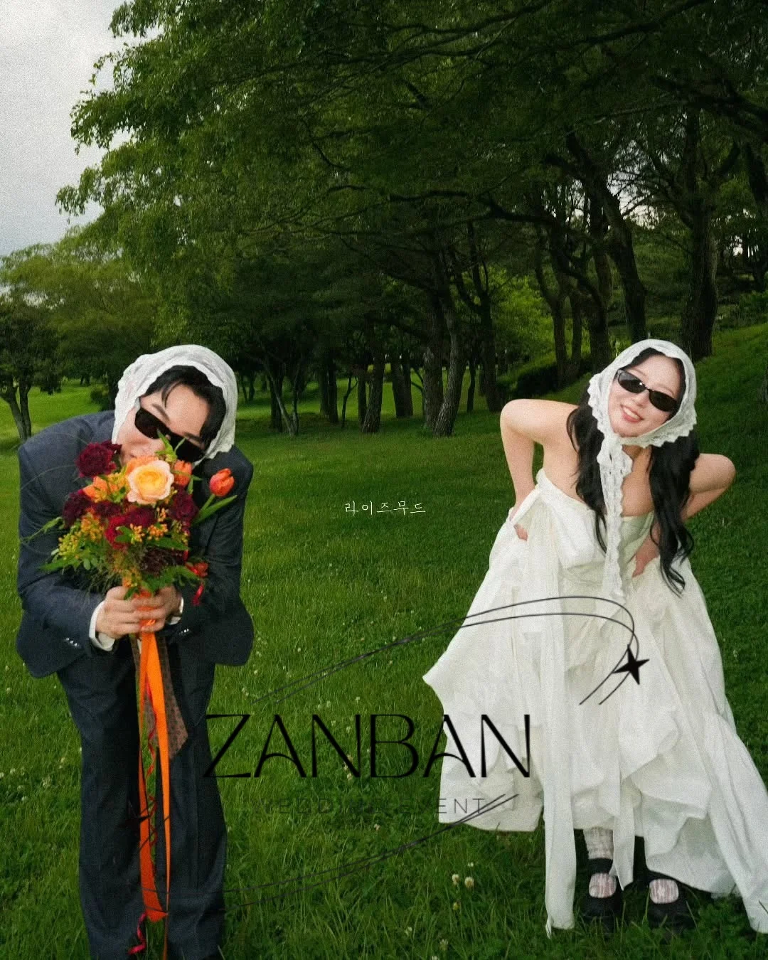ZanBan A-line Strapless Wedding Dress Bow 2026 Floor-Length Satin Sleeveless Korea Photoshoot New Bridal Gown Customized 웨딩드레스