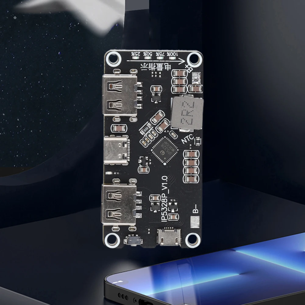 IP5328P Bidirectional Fast Charge Switch Module QC3.0 3.7V To 5V 9V 12V Step Up Fast Quick Power Bank Board Charger Module