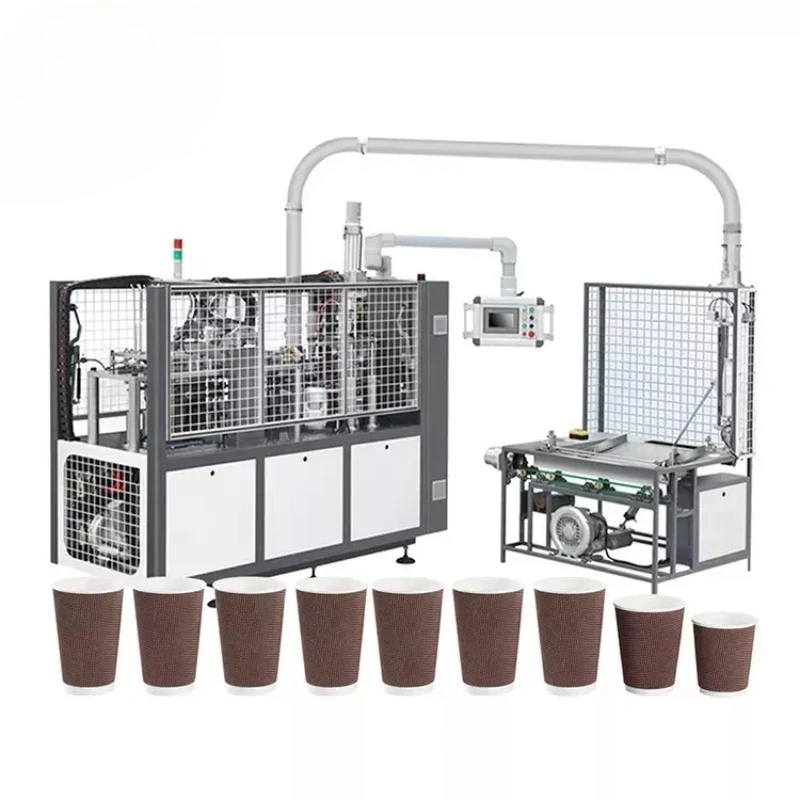 Paper Cup Making Machine Driven Automatic Forming Customized for Coffee Tea Cup Manufacturing High Quality
