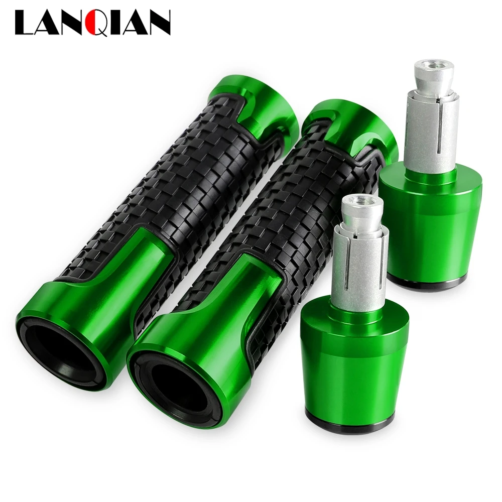 

Motorcycle 7/8'' 22mm handlebar grips ends handle bar Anti-skid grip end FOR KAWASAKI Z750S 2006 2007 2008 Z 750S