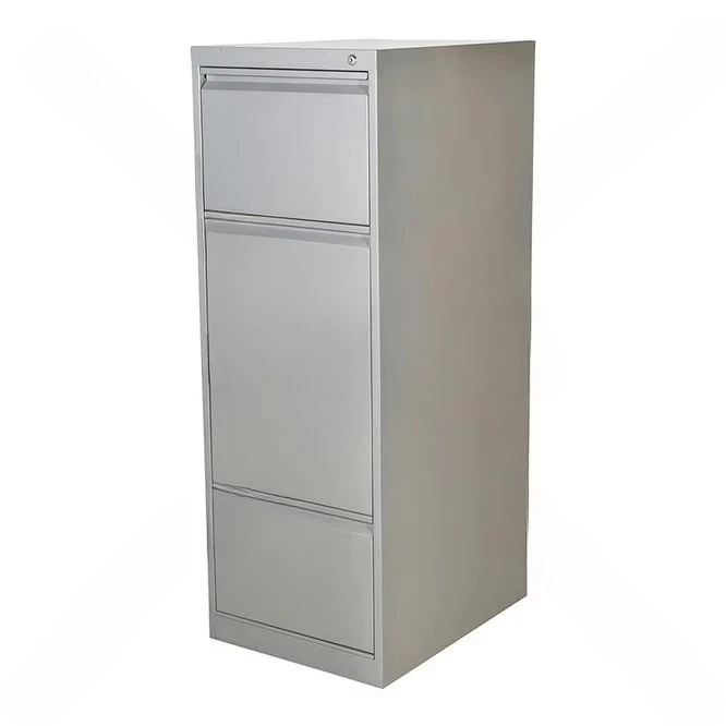 Office Furniture Iron Lockable File 4 Sliding Storage Drawer Mobile File Cabinet