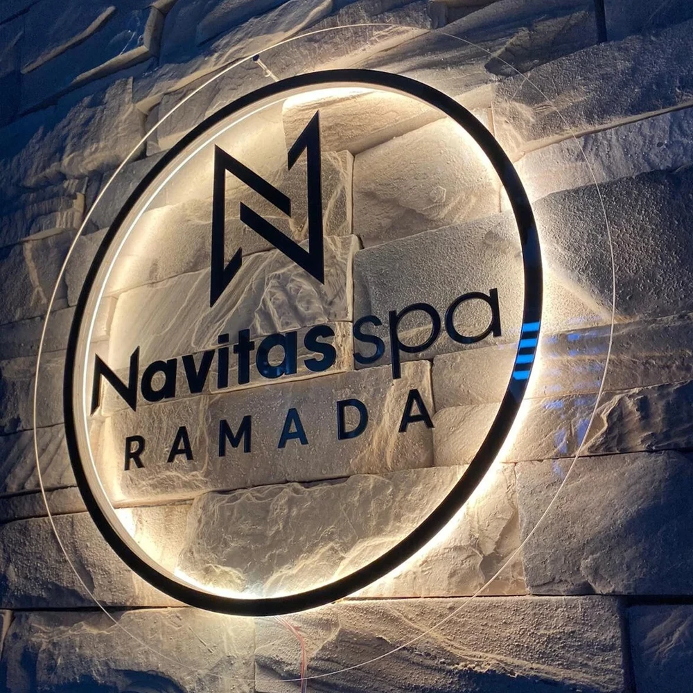 Aangepast uithangbord LED acryl neon verlicht zakelijk teken neonlicht naam personaliseren aangepast logo deco kantoordeur teken wandborden