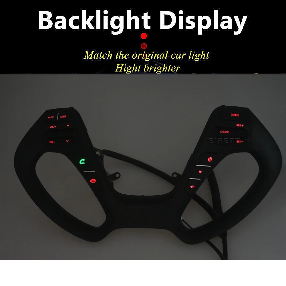 

Multifunction Steering Wheel Button Cruise Cruise Car Switches With Heating Wire Harness For Kia K3 K3S 2013-2018