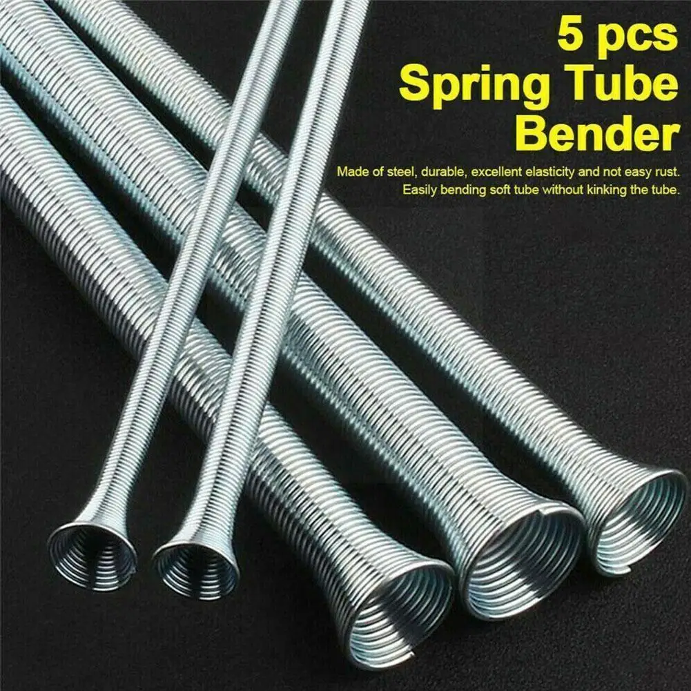 Wire Bender Spring Benders Air Condition Pipe Pipeline Aluminum Bender Spring Tool Pipe Bending Tube Bender Outside Y6K2