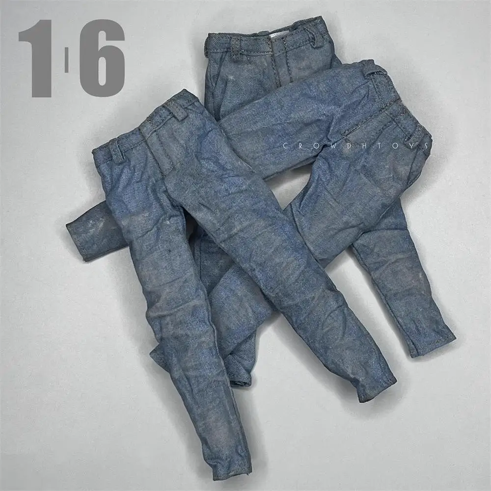 

1/6 3ATOYS Fashion Trendy Unique Design Slim Pant with Dirty Effect Toy Model For 12" TBL Worldbox Action Figure Scene Component