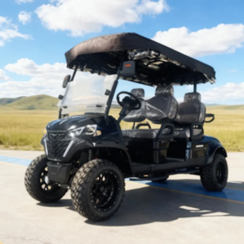 

Инновационный продукт, электрическая тележка для гольфа, вождение, охота, багги, внедорожное сиденье с шинами и подголовником, складное лобовое стекло для поля для гольфа