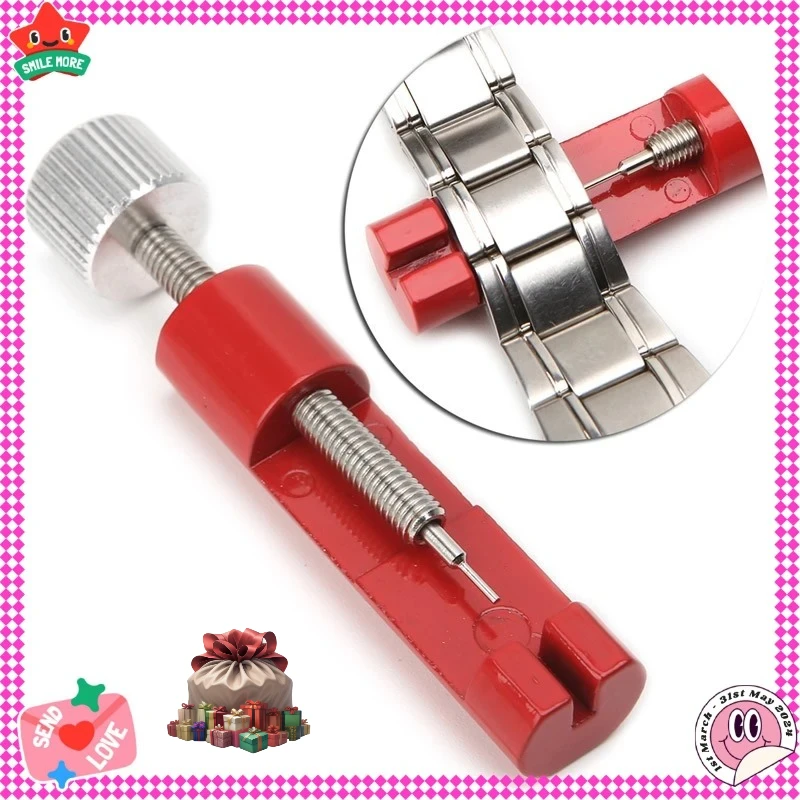 - Ferramenta de pulseira para Apple Watch Samsung Fitbit Watch Ferramenta de reparo de pulseira de metal de descarga ajustável