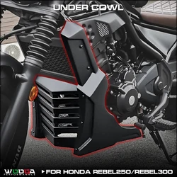 Under Cowl Set For Honda Rebel 250 300 500 CMX250 CMX300 Undercowl Side Belly Pan Body Lower Fairing Engine Cover Spoilers