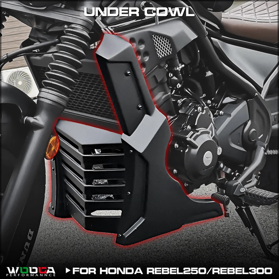 Under Cowl Set For Honda Rebel 250 300 500 CMX250 CMX300 Undercowl