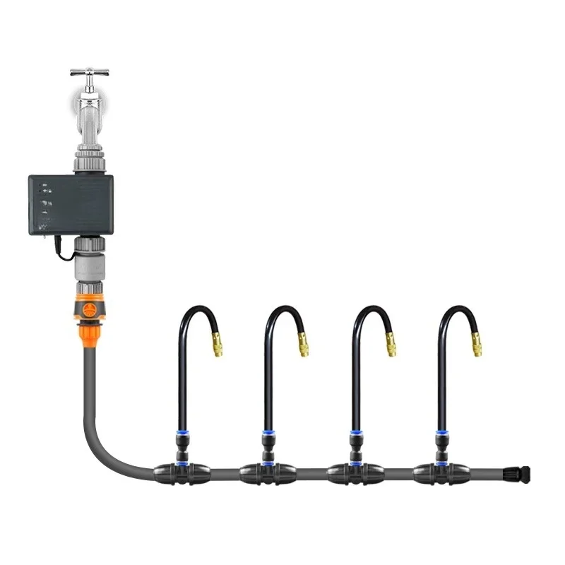 Mobile phone remote control roof water spray cooling universal spray nozzle automatic flower watering device watering artifact