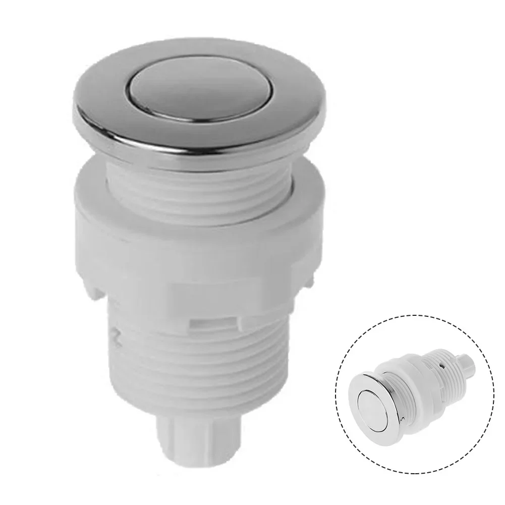 ABS Engineering Plastics Switch Button Pneumatic Button 28mm Disposal For Bathtub Spa Installation Hole 28mm Waste Garbage