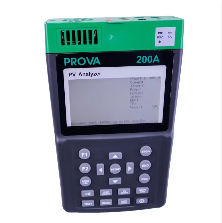 PROVA-200A/210/218 Digital PV Analyzer Solar Module Analyzer 60V 6A (180W Capabi