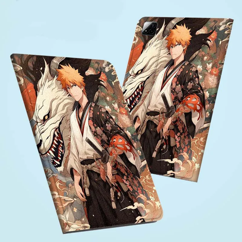 

Чехол для планшета Bleach Anime Illustration для Xiaomi Redmi Mi Pad 4 5 6 6s 7 8 SE Pro 2 11 Plus Max 12,4 11 11,2 12,5 8,7 дюйма