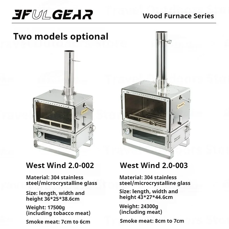 

3F UL GEAR West Wind 2,0, уличная дровяная плита, многофункциональная зимняя палатка с подогревом, плита для кемпинга, приготовления пищи, камин, плита для кемпинга