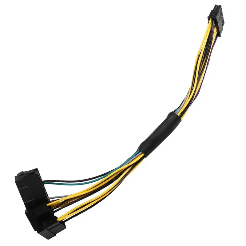 

A42Z-ATX 24Pin+Dual 4Pin To 16Pin Adapter Cable 24Pin To 16Pin Power Cable 18AWG 30CM For Fujitsu Motherboard