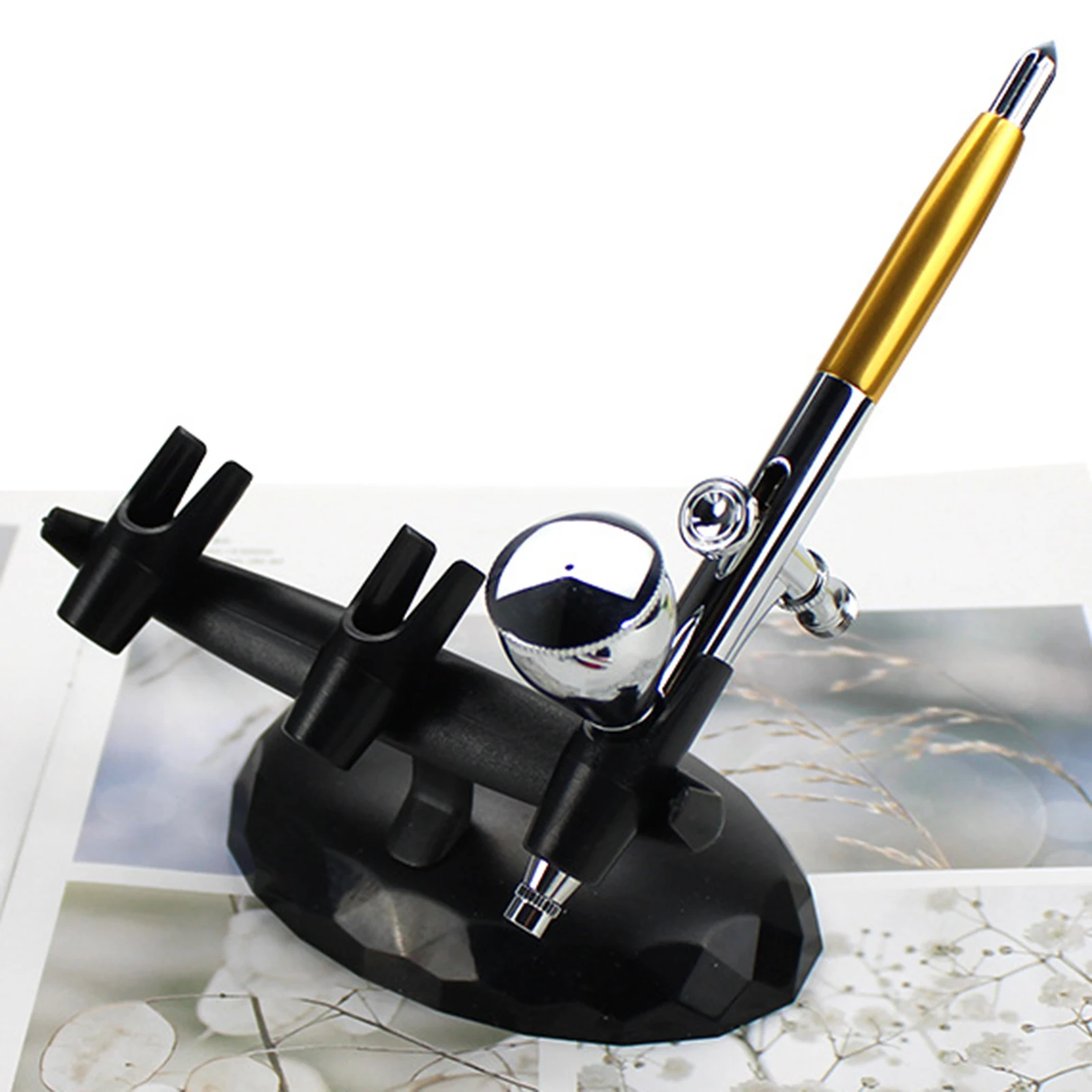 Desktop Airbrush Stand Durable Airbrush Holder for Painting Makeup Nail Art Car Painting Tools Storage Holder