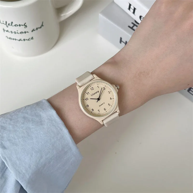 

High Quality Silicone Strap Wristwatch Multi-color Casual Quartz Watch Adjustable Student Quartz Clock Wristwatches Reloj Mujer