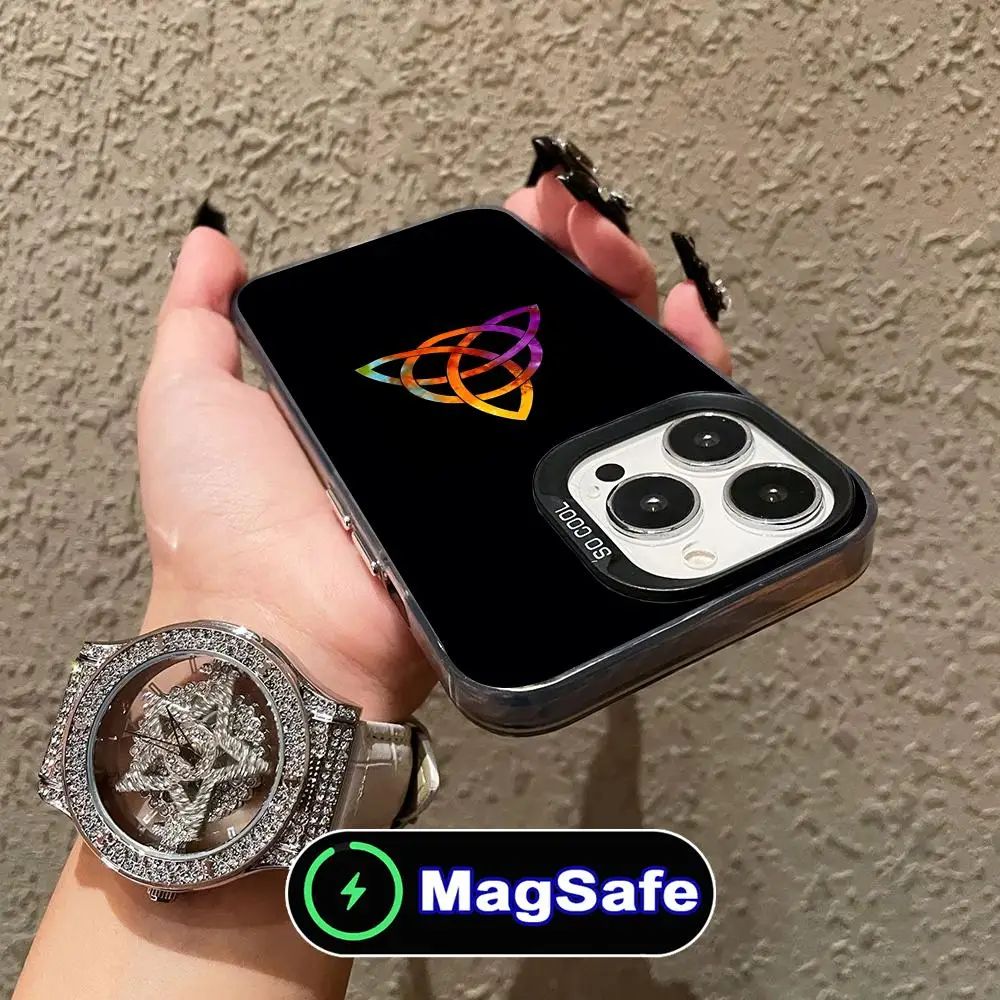 

Чехол для мобильного телефона Holy Trinity для iPhone 16, 15, 14, 13, 12, 11 Pro Max Plus, полупрозрачный цветной защитный смартфон MagSafe