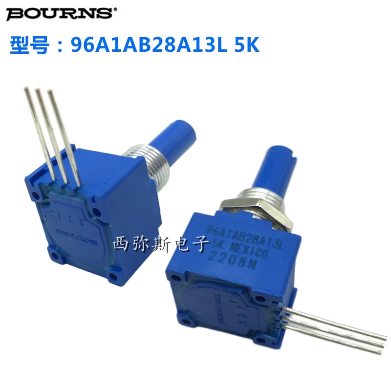 

1PCS Brand-new original precision single coil wire wound potentiometer 96A1A-B28-A13L 5K Europe MEXICO origin