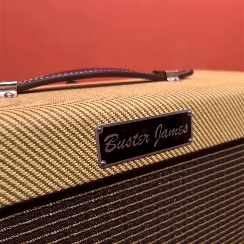 [Custom] Personalized Decorative Plaques | Smooth-Surface Laser-Engraved Speaker Nameplates | Guitar Headstock Nameplates view 3