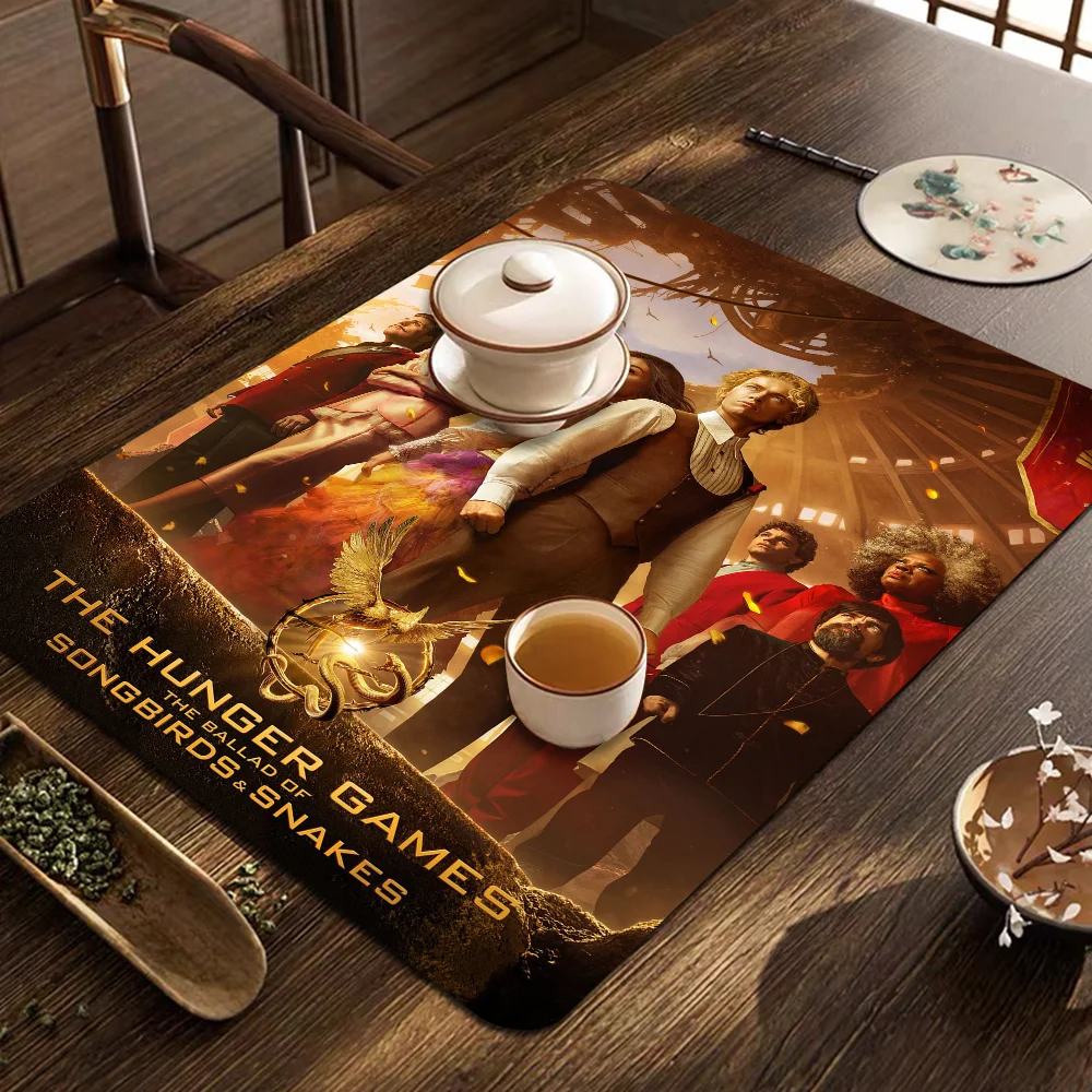 

The Hunger Games 3 Kitchen Absorbent Pad Dry Draining Mat Sink Washstand Coffee Machine Pads Table Placemat Faucet Anti Splash