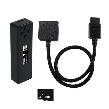 B-M עבור דיסק fdskey מערכת כונן אמולטור + מתאם כבל + 4 כרטיס GB עם תצוגת אולד עבור אמולטור כפול Famicom