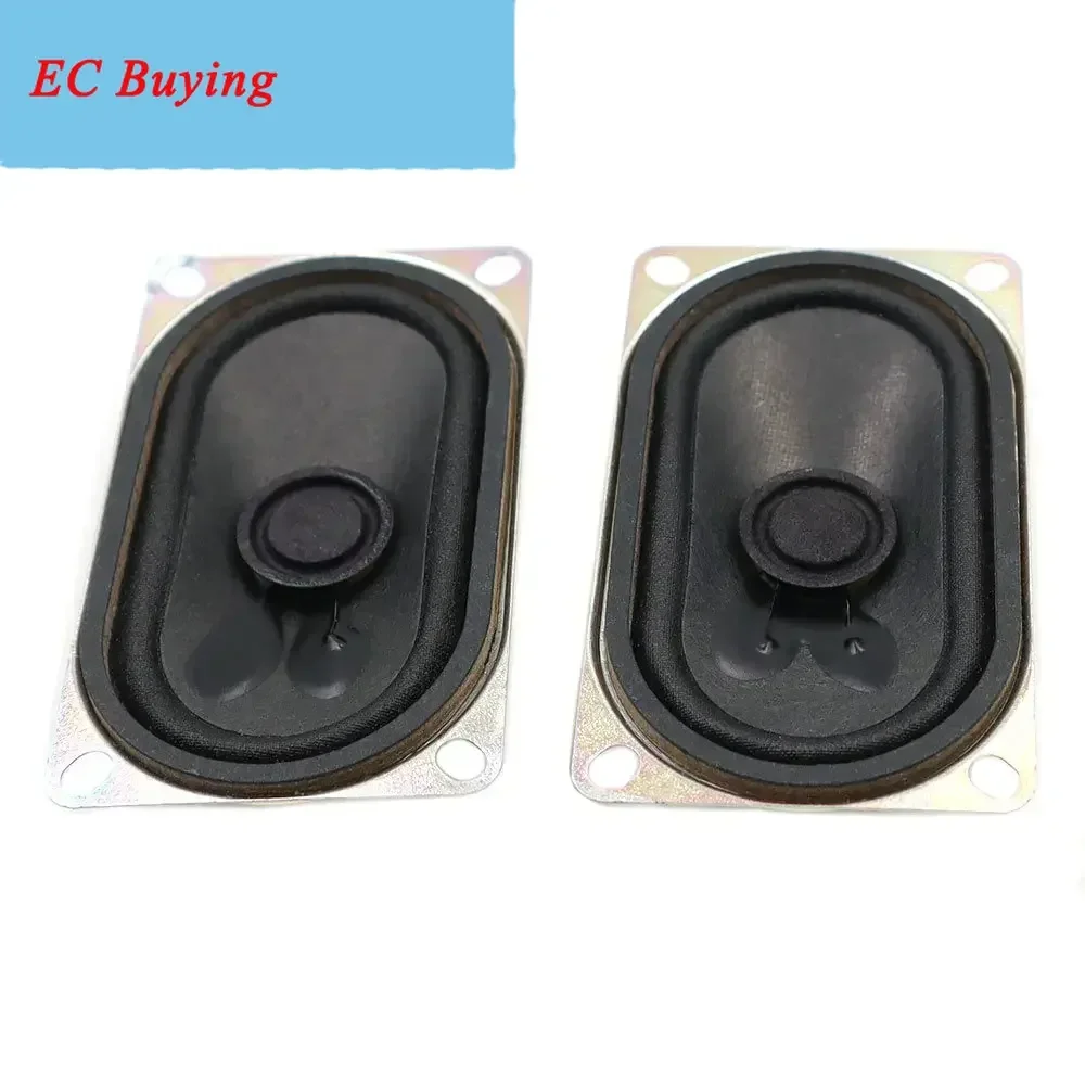 2 قطعة 4070 3 واط 4Ohm شاشات كريستال بلورية/التلفزيون الحديد المتكلم القرن بصوت عال المتكلم 7040 4 أوم 3 واط 4R 40*70 مللي متر 70*40 مللي متر سمك 18 مللي متر 41*71*18 مللي متر