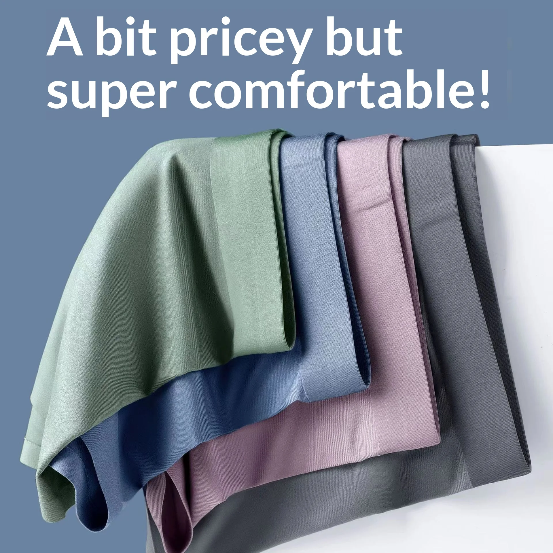 New Men's Seamless Modal-Feel Briefs with Antibacterial Crotch Panel Seamless Men's Boxer Briefs Youth Briefs and Boxer Shorts