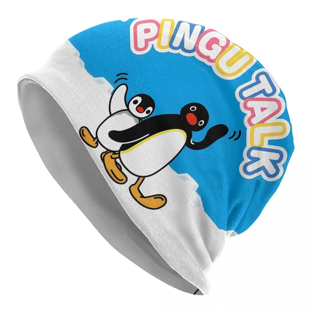 Cute Pingu (6) Men Women Thin Beanies Cycling Ski Cap Double Layer Fabric Bonnet Hat