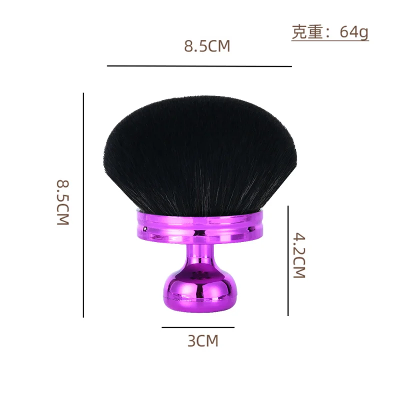 브Pinceau de maquillage professionnel pour le visage et le corps, fond de teint, grande tête de champignon, applicateur de mélange, poudre professionnelle, Blush, fond de teint