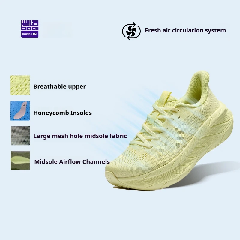 

BMAI Running Shoes Breathable 10km Jogging Womens Sneakers Anti-slip Gym Casual Sports for Women Luxury Walking Sneaker Woman