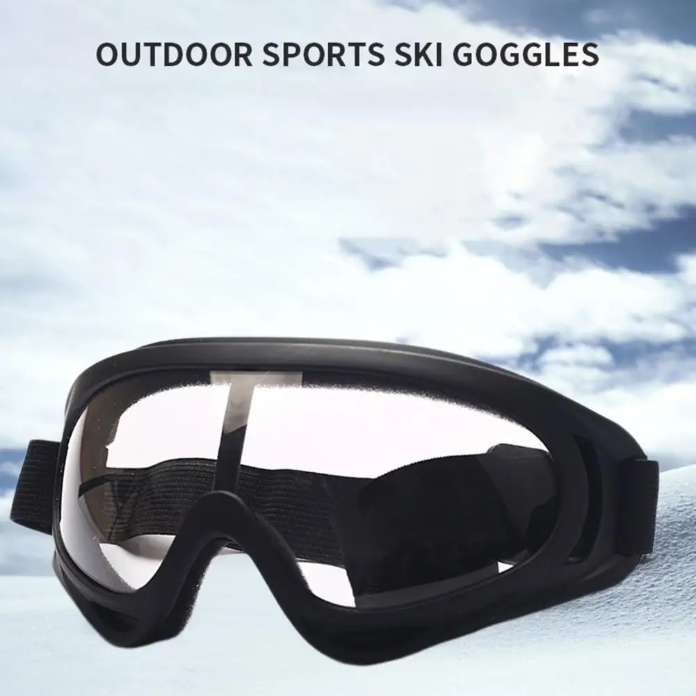 

UV Protection Ski Goggles Anti Fog Adjustable Strap Windproof Snowboard Goggles for Men Women Cycling Mountaineering Goggles