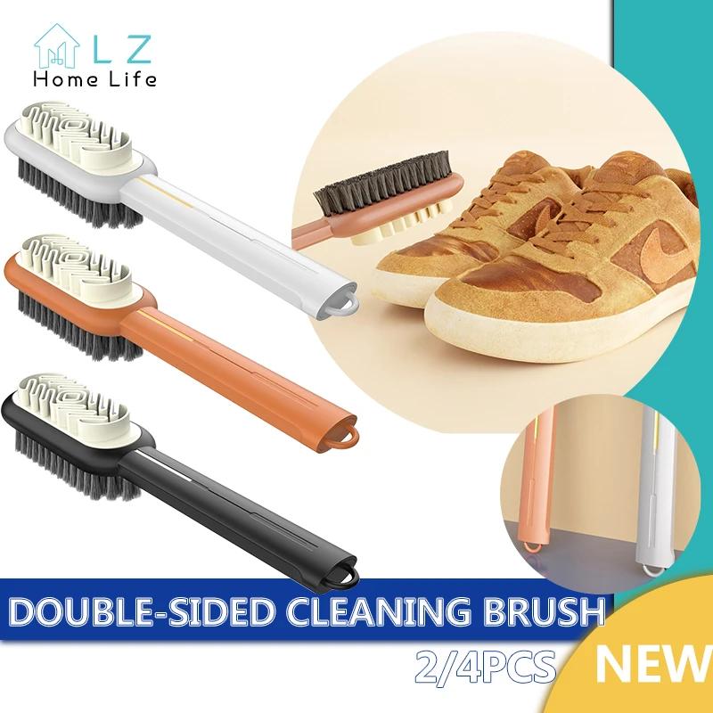 2/4pcs Suede Cleaning Brush Rubber Eraser Set Nubuck Shoes Stain Dust Shoes Brush Plastic Boot Cleaner Home Accessoire