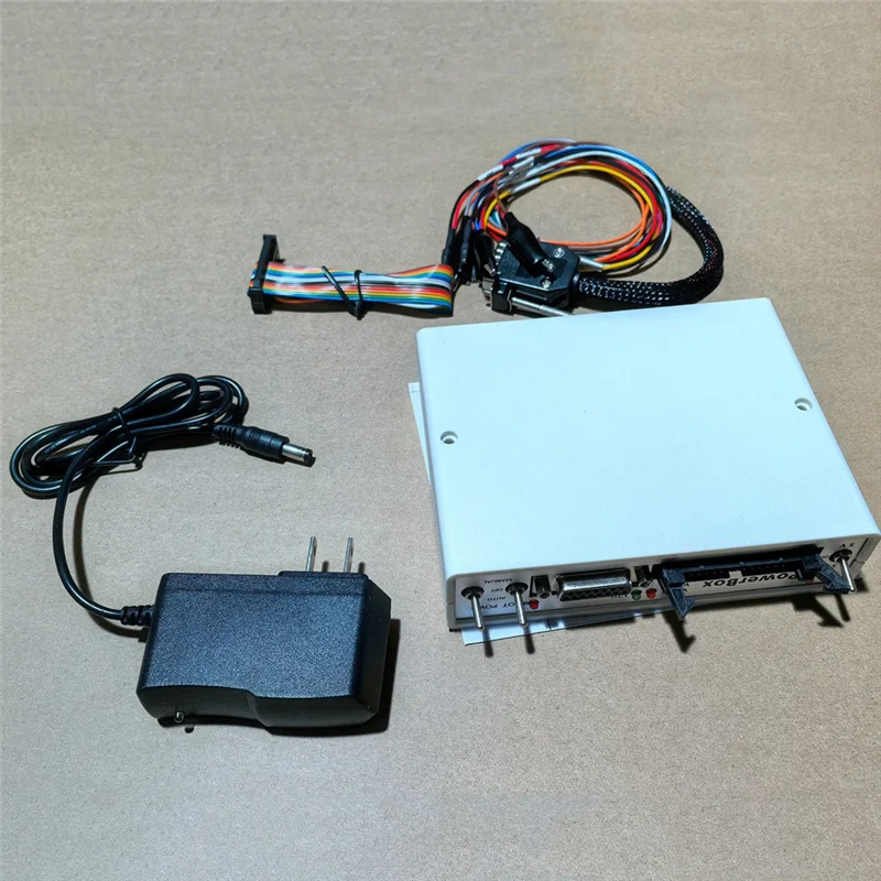 

Power Box ECU Programmer JTAG Power Box For PCM Flash Via J2534 Work Power Box Connectors Full Adapters US Plug
