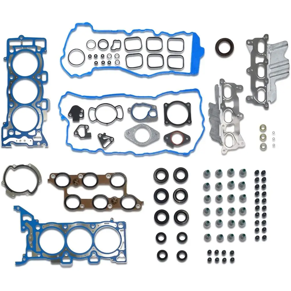 

Gasket Set Compatible with 2009-2016 Buick Enclave 3.6l, 2009-2016 Chevrolet Traverse 3.6l, 2009-2016 GMC Acadia 3.6l, 2009-2010