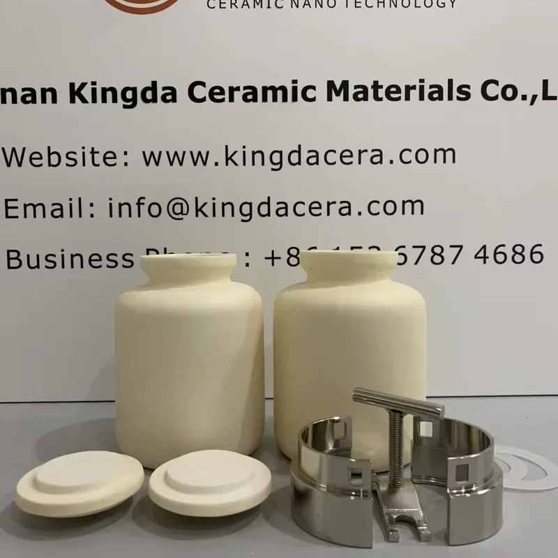 i High Hardness Alumina Ceramic Ball Mill Jar for Mineral Ore Grinding | Abrasion Resistant Welding & Cutting Services