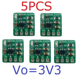 5 pz Mini 2 In 1 3.7 V 3.8 V Li-Ion Li-Polymer Caricabatteria e 4.2 V A 3.3 V 3 V Ldo Buck Dc Converter Modulo Ups Fai Da Te