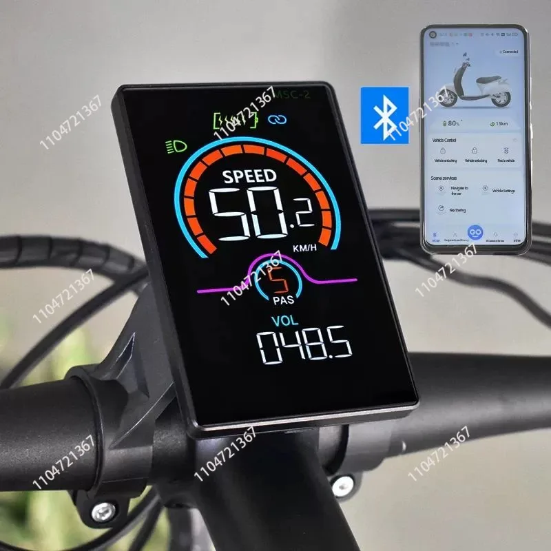 

Для беспроводного спидометра электрического велосипедного компьютера M5C-2 [UART2]