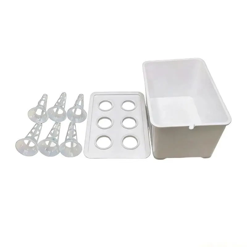 QX2E Modern Hydroponic Nursery Garden Pot For Healthy Vegetables And Decorative Greens