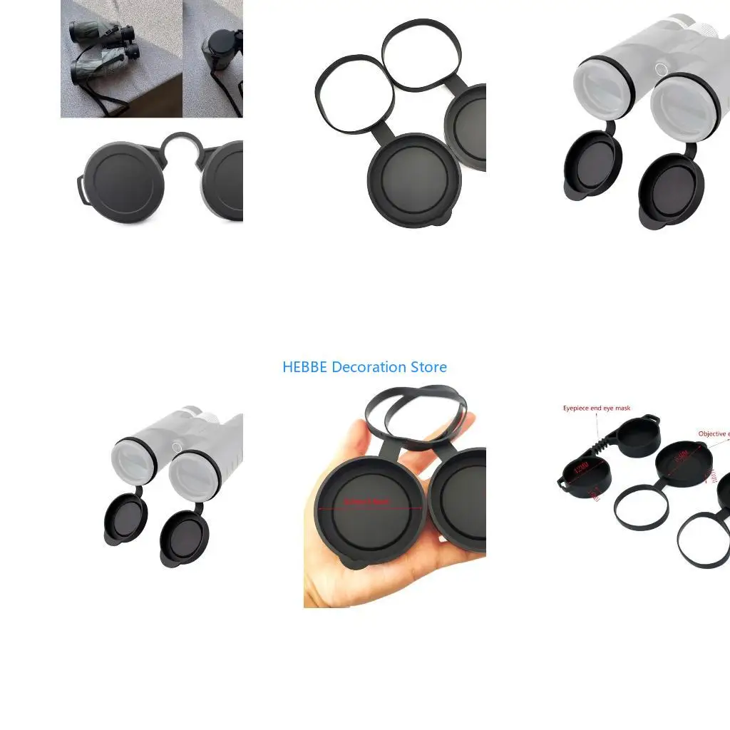 B0KC capuchons d'objectif binoculaire/monoculaire diamètre interne 52mm-55mm/61mm-63mm capuchons d'objectif pour