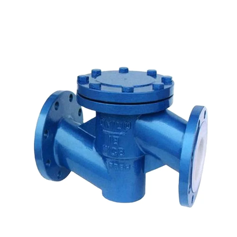 

For Dn100 Wcb Anti Corrosion Acid Alkali Resistant Lift Type Ptfe Lined Flange Lift Check Valve