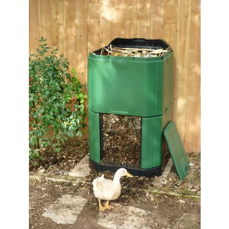 home.Insulated Compost bin, 113 Gallon, Green