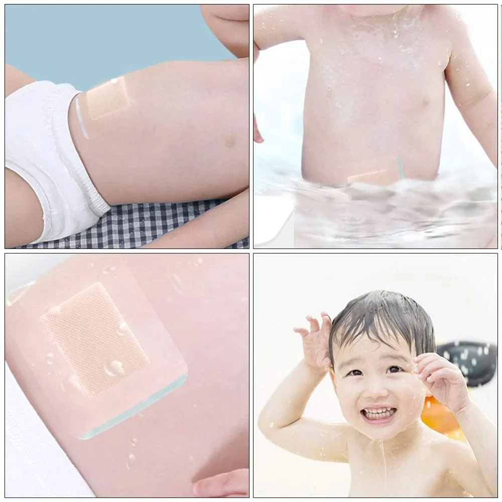 Baby Bathing Navel Sticker Waterproof Umbilical Cord Patch Swimming Infant Abdominal Binder Belly Button Protectors