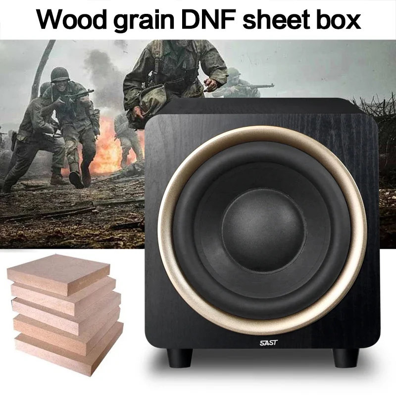 

80W-150W 10 Inch Passive Sound Speaker Subwoofer Wooden New Fashion Home Theater Audio Amplifier Speaker Subwoofers