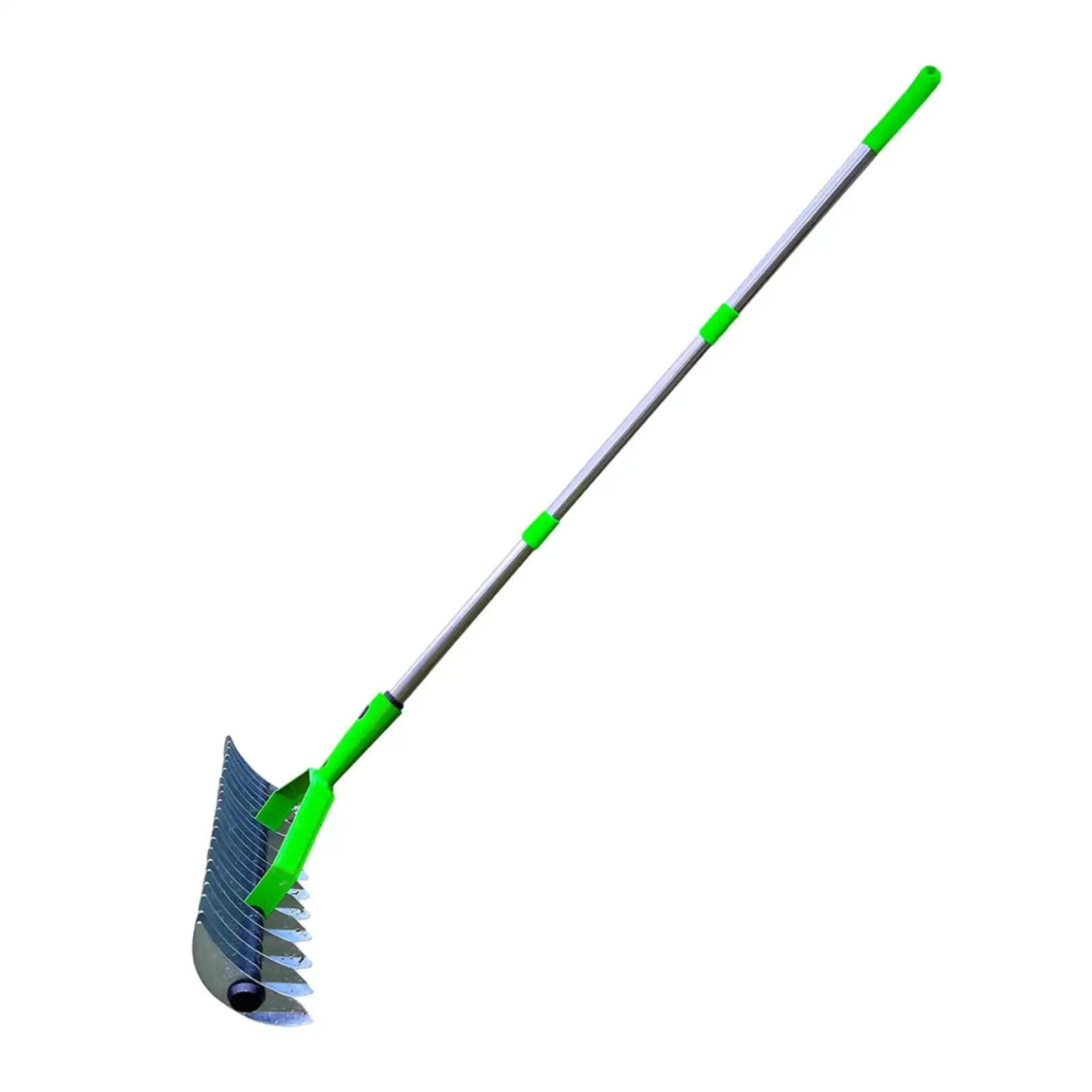 Lawn Thatching Rake Garden Rake Dethatcher Rake Steel Dethatching Rake for Loosening Soil Grass Grooming Dethatching Lawn